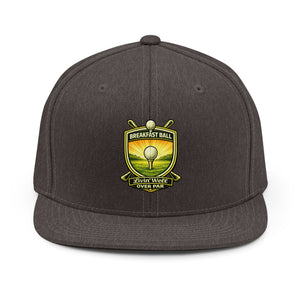 LWOP Breakfast Ball Snapback Hat — Classic Golf Clubhouse Cap