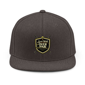LWOP OG Crest Snapback Hat — Classic Golf Clubhouse Cap