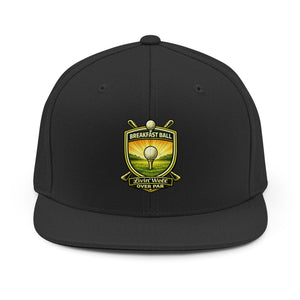 LWOP Breakfast Ball Snapback Hat — Classic Golf Clubhouse Cap