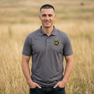 LWOP OG Crest Performance Polo — Men’s Lightweight Golf Shirt