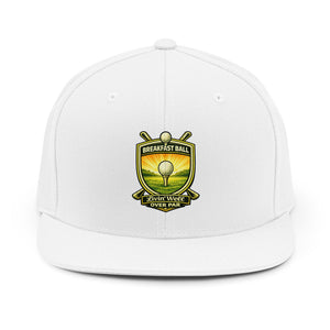 LWOP Breakfast Ball Snapback Hat — Classic Golf Clubhouse Cap