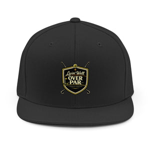 LWOP OG Crest Snapback Hat — Classic Golf Clubhouse Cap