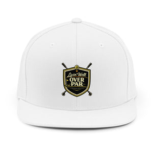 LWOP OG Crest Snapback Hat — Classic Golf Clubhouse Cap