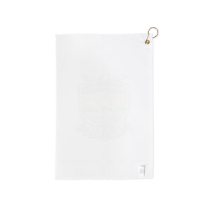 Golf Towel — "Breakfast Ball: Livin' Well Over Par" Golf Club Towel (Because the first one doesn't count)