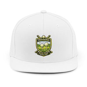 LWOP Provisional Crest Snapback Hat — Classic Golf Clubhouse Cap